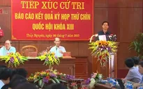 Thủ tướng tiếp xúc cử tri thành phố Hải Phòng