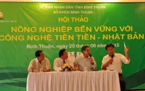 Phát triển nông nghiệp bền vững theo công nghệ tiên tiến Nhật Bản