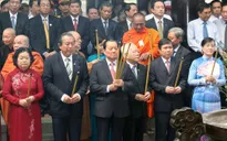 Lễ dâng hương tưởng niệm các Vua Hùng tại TP.HCM