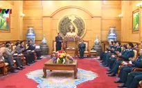 Đồng chí Đinh Thế Huynh chúc Tết một số đơn vị lực lượng vũ trang