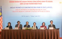 Gần 200 nữ doanh nhân tham gia Diễn đàn Doanh nhân nữ ASEAN 2015
