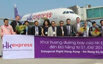 Đón hành khách chuyến bay thẳng Hong Kong - Đà Nẵng của HK Express