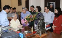 Lãnh đạo TP Hải Phòng thăm và chúc sức khỏe nguyên Tổng Bí thư Đỗ Mười