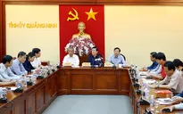 Chủ tịch nước kiểm tra công tác khắc phục mưa lũ tại Quảng Ninh
