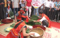 Tưng bừng lễ hội gói bánh chưng, giã bánh dày liên tỉnh tại Phú Thọ