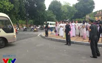 Các chiến sĩ Cảnh sát cơ động ứng trực liên tục dịp Quốc khánh