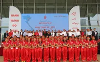Rộn ràng ngày hội hiến máu Giọt hồng tri ân và Hội quân Hành trình đỏ 2015