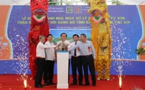 Bắc Ninh: Khánh thành Nhà máy xử lý nước thải Từ Sơn