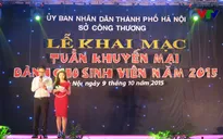 Khởi động tháng khuyến mại hàng Việt cho sinh viên 2015