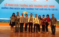 Đài THVN giành 2 giải thưởng Môi trường Việt Nam 2015