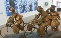 400 tác phẩm đậm hơi thở cuộc sống trong triển lãm Mỹ thuật 2015