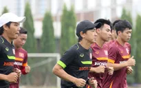 ĐT Việt Nam miệt mài tập luyện cho vòng loại World Cup