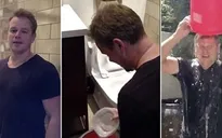 Matt Damon thử thách "Ice Bucket" bằng nước lấy từ bồn cầu