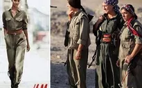 H&M phải xin lỗi vì bộ jumpsuit giống nữ chiến binh người Kurd