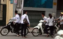 Hà Nội: Công khai tên học sinh vi phạm giao thông