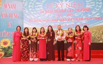 Trường tiểu học Đặng Trần Côn A tưng bừng kỷ niệm 30 năm thành lập