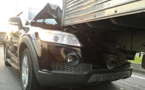 6 ô tô, xe tải tông nhau liên hoàn trên xa lộ