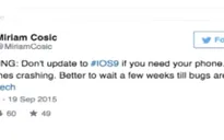 Nhiều iPhone và iPad bị lỗi khi cập nhật lên iOS 9