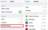 10 mẹo đơn giản giải phóng bộ nhớ cho iPhone
