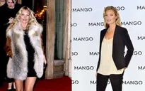 Trang phục đen sành điệu của Kate Moss