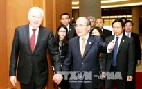 Chủ tịch nước Trương Tấn Sang tiếp Chủ tịch Hạ viện Kazakhstan