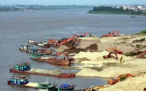 Hải Dương: Xử phạt tàu hút cát trái phép