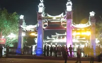 Di dời bia đá vi phạm khỏi khuôn viên đền Trần - Thái Bình trước 15/5
