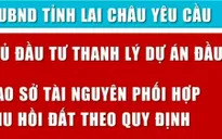 Lai Châu: Chấm dứt hoạt động 11 dự án thủy điện