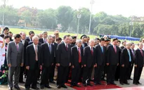 Lãnh đạo Đảng, Nhà nước viếng Chủ tịch Hồ Chí Minh