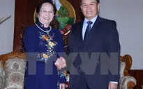 Phó Chủ tịch nước hội kiến Phó Chủ tịch Quốc hội Lào