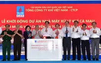 Khởi động xây dựng Nhà máy Xử lý Khí Cà Mau