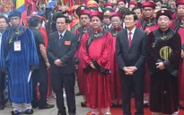 Chủ tịch nước dự Lễ dâng hương tưởng niệm các Vua Hùng