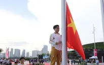 SEA Games 28: Đoàn thể thao Việt Nam dự Lễ thượng cờ trang nghiêm