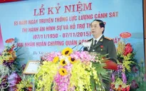 Kỷ niệm 65 năm Ngày truyền thống lực lượng cảnh sát thi hành án hình sự và hỗ trợ tư pháp
