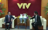 Đồng chí Lê Thanh Hải thăm Đài THVN nhân ngày Báo chí Cách mạng Việt Nam