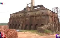 Những lò gạch tại Hải Dương vẫn hoạt động dù có lệnh cấm