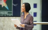 Thí sinh 'Học viện ngôi sao' phấn chấn khi gặp ca sĩ Đoan Trang