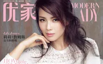 Lưu Đào đẹp ngây ngất trên bìa tạp chí