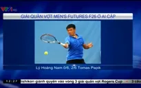 Lý Hoàng Nam thất bại ở vòng 1 giải quần vợt Men's Futures F26