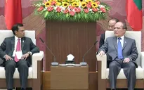 Chủ tịch Quốc hội Nguyễn Sinh Hùng tiếp Chủ tịch Quốc hội Maldives