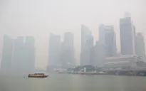 Khói mù bao phủ nghiêm trọng Singapore