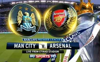 Lịch tường thuật vòng 22 Ngoại hạng Anh: Đại chiến Man City-Arsenal