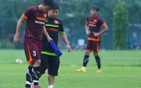 Mạnh Hùng dính chấn thương trong buổi tập của U23 Việt Nam