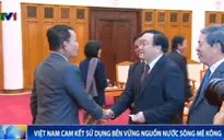 Việt Nam cam kết sử dụng bền vững nguồn nước sông MeKong