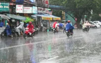 Nhiều tỉnh thành miền Bắc có mưa dông