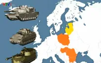 Mỹ sẽ đưa vũ khí hạng nặng tới Đông Âu và vùng Baltic