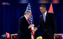 Nguyên thủ Mỹ và Cuba lần đầu tiên gặp mặt tại Mỹ