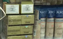 Cận cảnh hàng chục tấn mỹ phẩm làm đẹp giả bị thu giữ