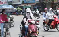 Nắng nóng bao phủ các tỉnh Bắc Bộ