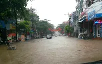 Quảng Ninh: Mưa lớn gây ngập lụt, sạt lở nhiều khu vực